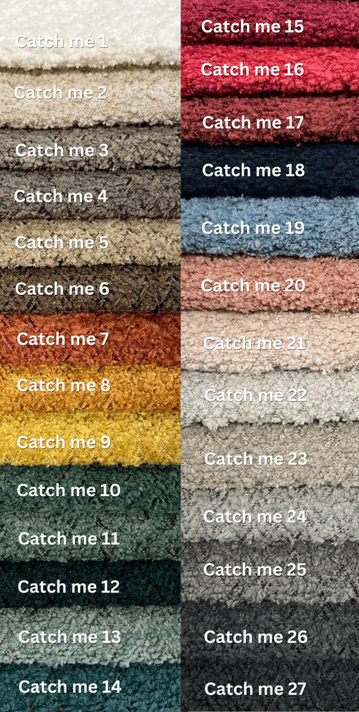 Mööblisaali diivanid erinevate kangaste ja värvivalikutega – väga lai valik