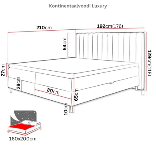 Kontinentaalvoodi Luxury - Image 9