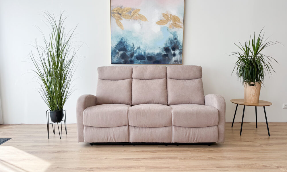 Recliner diivan Espoo 3-ne
