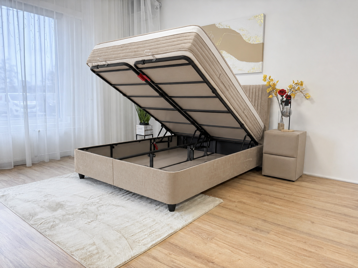 Kontinentaalvoodi Belicia beez 140x200 - Pilt 3